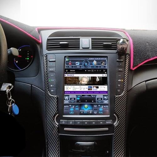 KiriNavi 9.7" Vertical Screen Tesla Style Android 10.0 Auto Radio Automotivo For Acura TL Car DVD Multimedia Player Stereo 4G BT