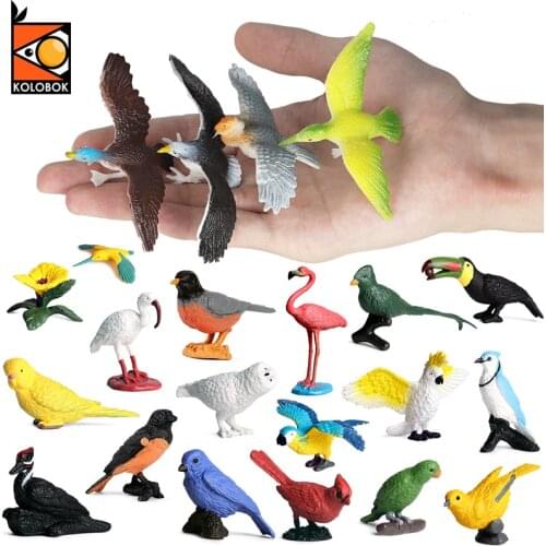 KOLOBOK Bird Figurines