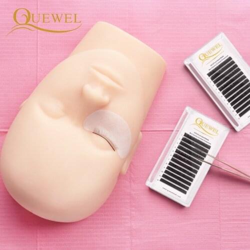 Quewel Disposable 125pcs Eyelashes Extension Waterproof Tablecloths Pillow Towel Thick Non-woven Eyelash Makeup Tool Clean Pad