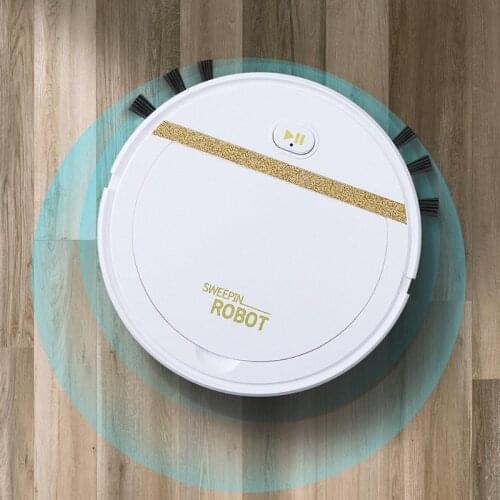 1200mAh Sweeping Robot Automatic Sweeping Robot Automatic Recognize Obstacle Ultra-quiet Hair and Dust Cleaning Robot