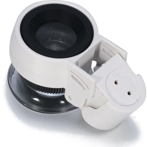 Folding Jewelry Magnifier Glass 45X Magnifying Eye Glass Loupe Lens For Watch Repair Tools Portable Mini Pocket