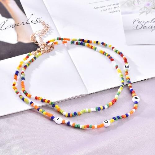 Чокеры из бусин Yanqueens China At AliExpress