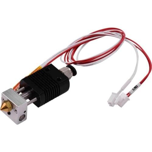 3D Printer Full Metal Hotend Extruder Kit Hot End Set with 0.4Mm Nozzle 100K Thermistor Heatsink Wire 24V for ET4/ET4 Pro