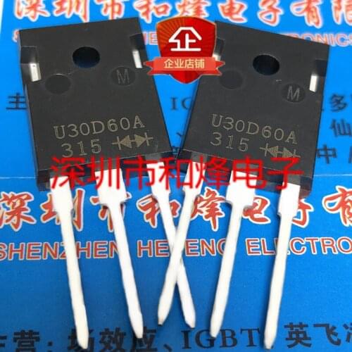 5PCS U30D60A TO-247 600V 30A 100% New&original