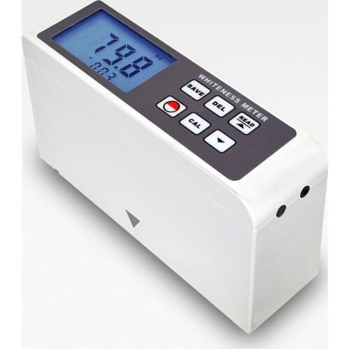 AMW-216 Digital Portable Whiteness Meter used to measure the whiteness value of object or powder with flat surface