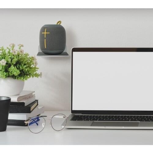 Bluetooth Audio Wall Storage Bracket Bedside Speaker Mobile Phone Charging Bracket Wall Storage Rack