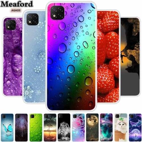 For Xiaomi Poco C3 Case Luxury Silicone TPU Soft Phone Case For Xiaomi Poco C3 C 3 Case MZB07RIIN Cartoon Funda on Pocophone C3