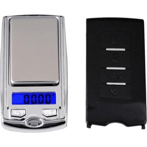 200g/0.01g Electronic Scale Mini Jewelry Household Weighing Car Electronic Digital Portable Flat Key Scale Accurate Scales X6C6