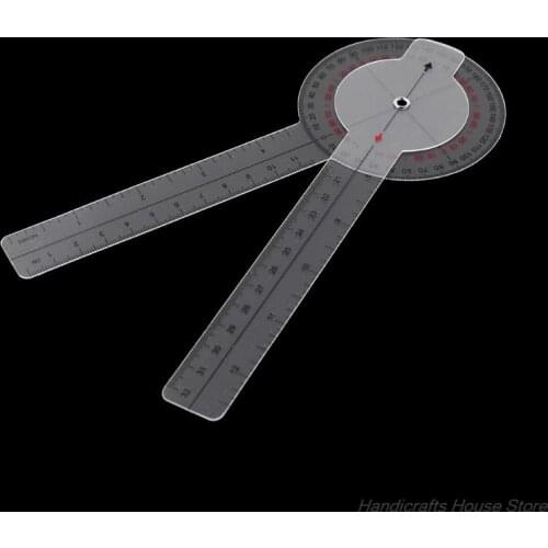 13inch 33cm Goniometer Medical Joint Ruler Calibrated Orthopedics Spinal Finger Angle Ruler Protractor M06 21 Dropshipping