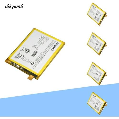 ISkyamS 5pcs/lot 3430mAh LIS1605ERPC Smart Phone Replacement Battery For Sony E6883 Z5P Dual E6853 Z5 Premium Z 5 Plus