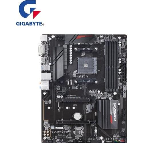 For Gigabyte GA B450 GAMING X Motherboard socket AM4 DDR4 B450 Used Desktop Mainboard M.2 NVMe PCI-E X16 3.0