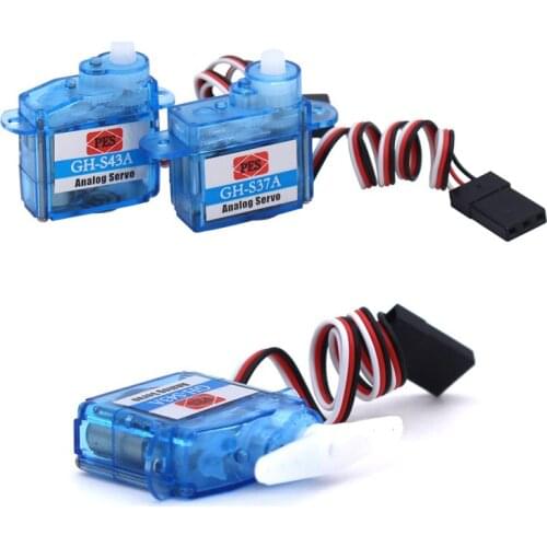 PES GH-S43A 4.3g High Precision Plastic Gear Coreless Analog Servo 0.8KG for RC Micro Airplane Quadcopter Drones DIY Parts