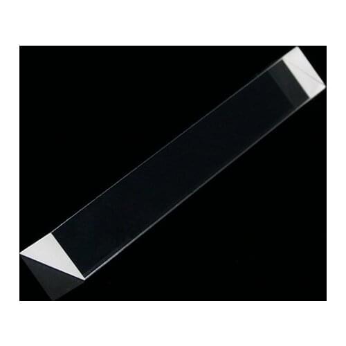 Manufacturer H-K9L glass custom made triangular reflecting prism 10*10*80 mm Right-angle prism sighting optical instrument