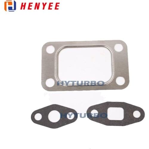 Turbo T3 t4 Bolt Gaskets Stainless Steel Turbocharger Inlet Exhaust T3 Gasket