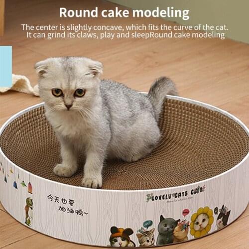 Cat Scraper Bowl-shaped Cat Claw Board for Cats Katten Scratch Wear-resistant Board Scratching Post Claw Grinder Pet Products