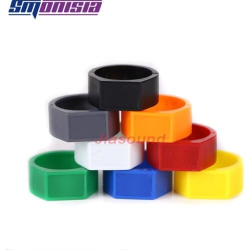 Smonisia 200pcs Rings for XLR Male Female Plug Multicolor Ring Balance Mark Number Torus New
