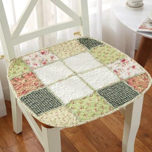 Cloth Chair Cushion Four Seasons Colorful Student Chair Cushion Home Decor Seat Pad Sofa Seat Mat Breathable Cushion Modern