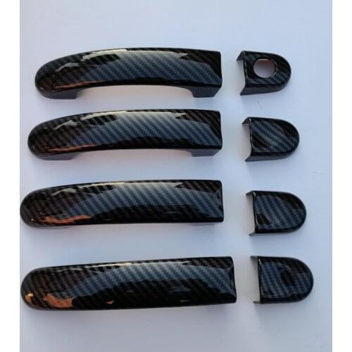 For Volkswagen VW Touran 2007-2011 2012 2013 2015 Door Handle Protection Strip Handle Bright Strip Exterior Styling Accessories