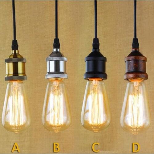 American Countryside Retro Hanging Light Restaurant Cafe Loft Edison Bulbs Living Room Decorative Pendant Light