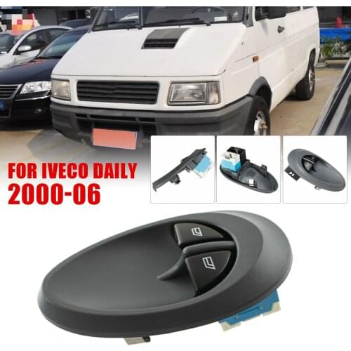 Car Electric Window Regulator Winder Switch Opener Double Switch Button 93952636 For Iveco Daily 2000-2006