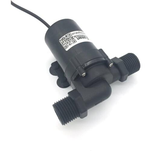 Free Shipping SR-660D DC Brushless Pump 12V 700-1200L/H 5.5M 1/2'' Hot Water Booster Pump 24V Mini Circulation Electric Pump