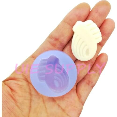 BYL450U 34.4mm x 25.9mm Classic Bow Bowknot Silicone Mold for Earrings Necklace Pendant Brooch Making Clay Art Candy Fondant DIY