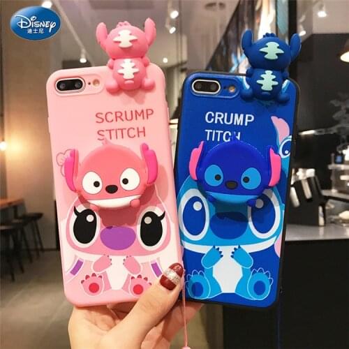 2021 Disney stitch for iphone 11/12 pro max case iPhone 7 plus xr xs max case for iphone11 carcasa iphone 11plus zz0508-3