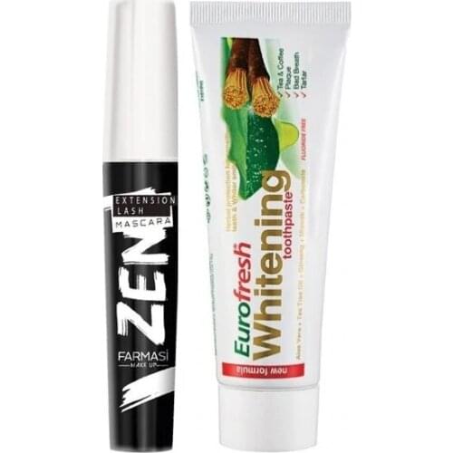 Farmasi Zen Mascara And Eurofresh Misvaklı Toothpaste 112g 385650089