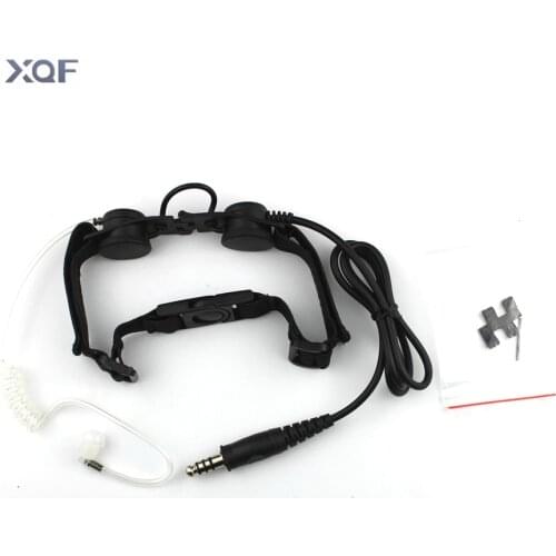 Element Z-Tac Walkie-talkie Headset Throat Mic Vacuum Sound Transmission CS Headset