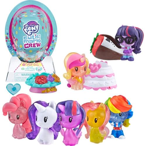 Hasbro My Little Pony Treasure Packing Blind Package Surprise Opening Blind Box Dolls Fashion Hand Do Dolls Christmas Gifts
