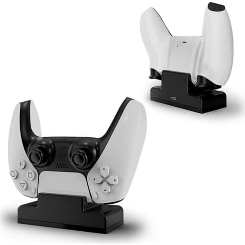 Game Controller for Sony PS5 Charger Mini Charging Dock Stand for PS5 Game Console Accessories
