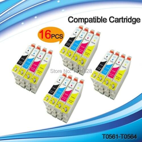 INK WAY T0561 - T0564 Compatible inkjet cartridge T0561 T0562 T0563 T0564 for Stylus Photo RX430 R250 RX530