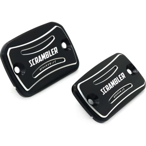 Front Brake Clutch Fluid Reservoir Cover For DUCATI Hypermotard 796 2010-2012 Scrambler 1100 2018-2020 Motorcycle cover