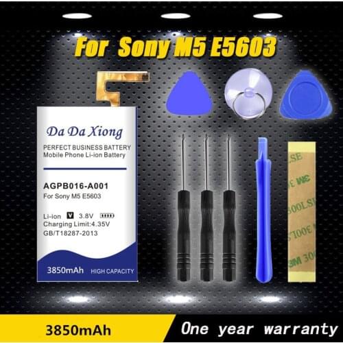 New Item Model [ AGPB016-A001 ] Phone Internal Battery for Sony M5 E5603 Phone Battery