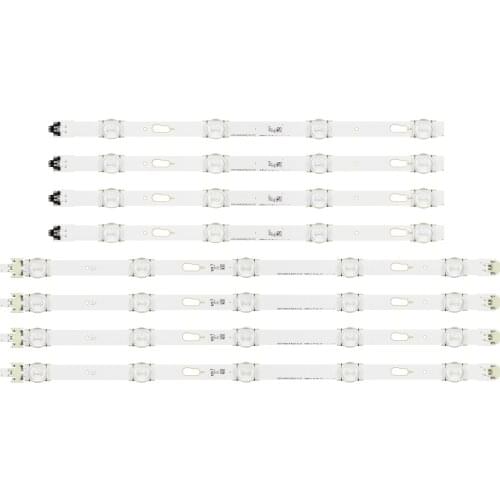 New 8 PCS LED Backlight strip For Samsung UA40J6300 UE40J6300 UE40J6300AK UE40J6500AU BN96-34783A 34784A V5DF-400DCA 400DCB-R2
