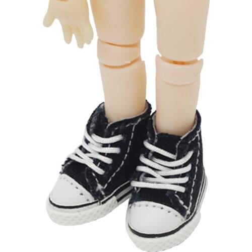 Ob11 [Handmade Canvas Shoes] Obitsu11,YMY,GSC,Sport Shoes Doll Accessories (Suitable For P9, Cu-Poche,Middle Blyth)