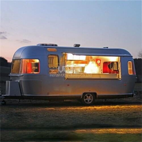 Pizza Trailer Vintage Mobile Kitchen Restaurant Hot Dog Vending Cart Beer Bar Airstream Food Truck