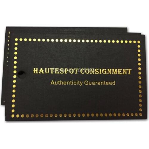 Custom golden stamping 700gsm matte paper tag/clothing cardboard hang tag matte lamination/garment printed tags 1000 pcs a lot