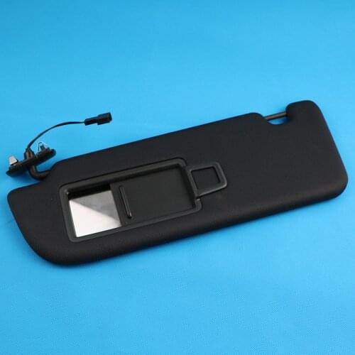4K0857551 Black Left Front Sun Visor Panel With Makeup Mirror For AUDI A6 C8 Q8 2019+ 8K0857552