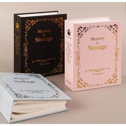 100 Pockets 6 Inch Photo Album Standard Interstitial Picture Case Storage Scrapbooking for Kids Children Lovers Memory Gift