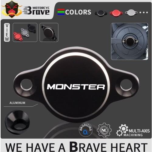 Motorcycle Accessories Alternator Cap Cover For Ducati Monster 1100 Evo 1200 1200R 1200S 696 795 M795 796 797 821 2017 2018 2019