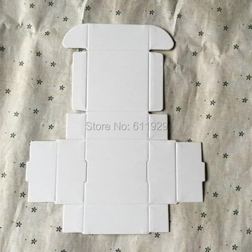 Free shipping white blank packing box 7x7x3cm/DIY gift packing boxes/accessories packing box/candy box 30 pcs a lot