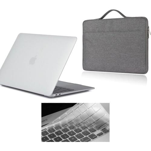 Laptop Case for Apple Macbook Pro 13/15/Macbook Air 13/11 Inch Protective Shell + Keyboard Cover + Laptop Bag