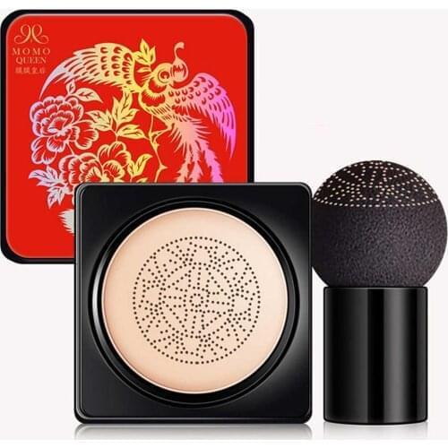 Mushroom Head BB Cream BB Air Cushion Foundation Moisturizing Concealer Whitening Makeup Waterproof Brighten Face Base Tone