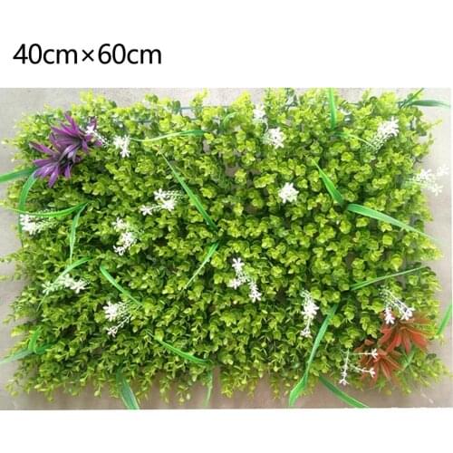 40cm*60cm Artificial Plant Lawn Grass Plastic Turf Background For Garden Outdoor Wall Store Decoration