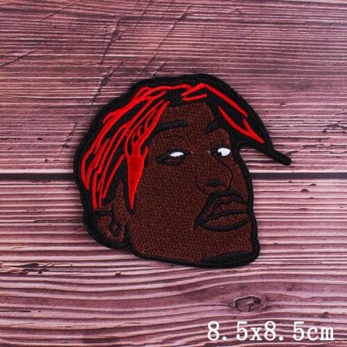 Embroidery Patch Rock Biker Patches For Clothing Joker Embroidered Patches For Clothes DIY Metal Badges Hippie Style Stickers