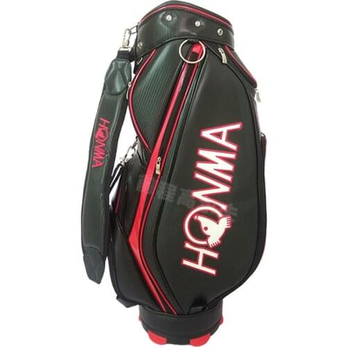 New Men HONMA Golf Bag High Quality PU Golf Standard Bag in Choice 9.5 Inch Clubs Golf Cart Bag Free Shipping