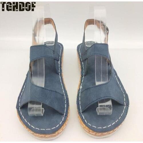 New Fashion Women Sandals Casual Comfortable Summer Ladies Shoes Plus Size 35-43