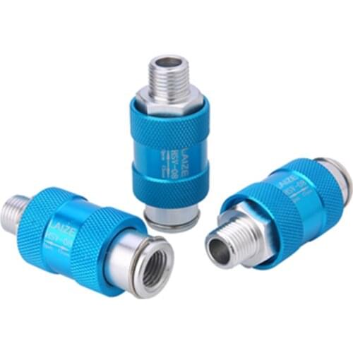 Pneumatic Control Swtich Hand Slide Valve HSV-06/08/10/15 1/4"