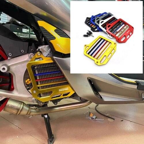 Latest For Honda PCX 160 PCX 150 2021 SEMSPEED Motorcycle Radiator Cover Guard CNC Multicolor Grille Protector Bar Cover